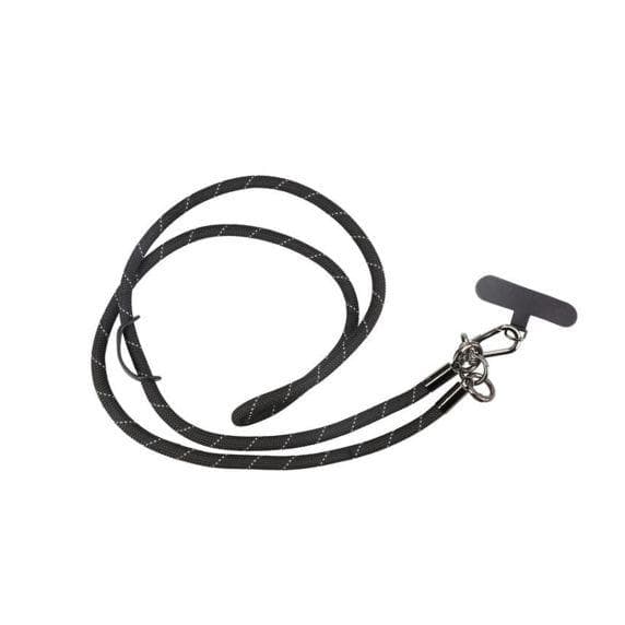 Mobilband Universal Halsband - Svart Randig