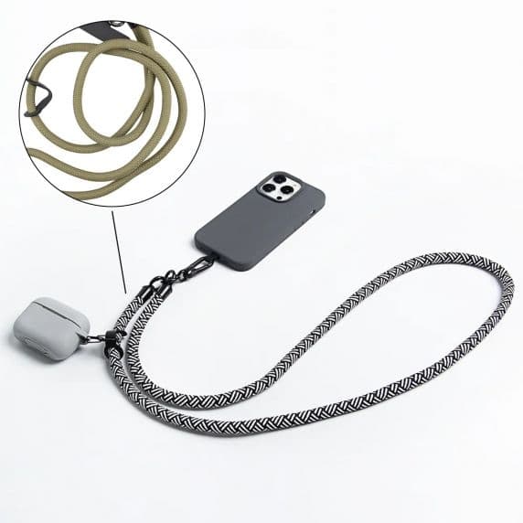 Mobilband Universal Halsband - Militärgrön