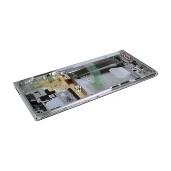 Samsung Galaxy Note 20 Ultra 5G Skärm med Display Glas Original – Vit