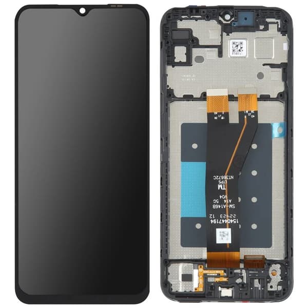 Skärm för Samsung Galaxy A14 5G LCD, Touchglas och Original Samsung Chassi Svart