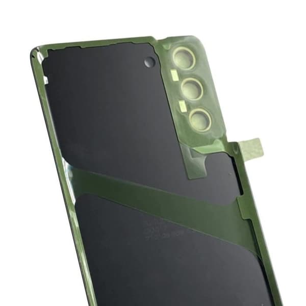 Batteri Cache - Samsung - Galaxy S21 Plus - Röd - Reservdel - Inbyggt Lim