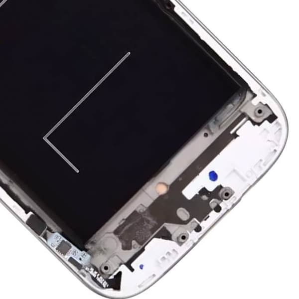 Komplett block för Samsung Galaxy S4 In-Cell LCD-skärm och pekglas vit
