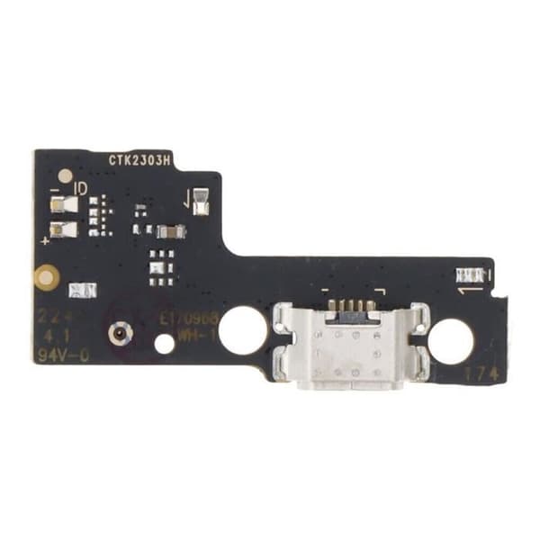 AVIZAR Laddningskontakt för Xiaomi Redmi 12C - Mikro-USB-port - Svart - Vikt: 17 g