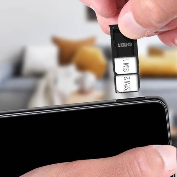 Kortfack - Xiaomi - Redmi Note 9 - 2x Nano SIM - Micro SD - Svart