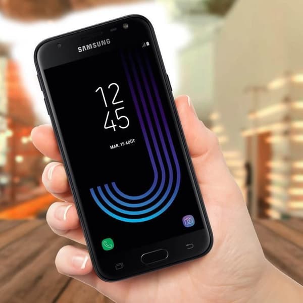 LCD-skärm - Samsung - Galaxy J3 2017 - Tactile - Kompatibel - Svart