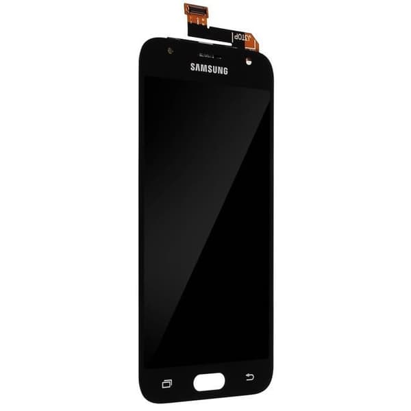 LCD-skärm - Samsung - Galaxy J3 2017 - Tactile - Kompatibel - Svart