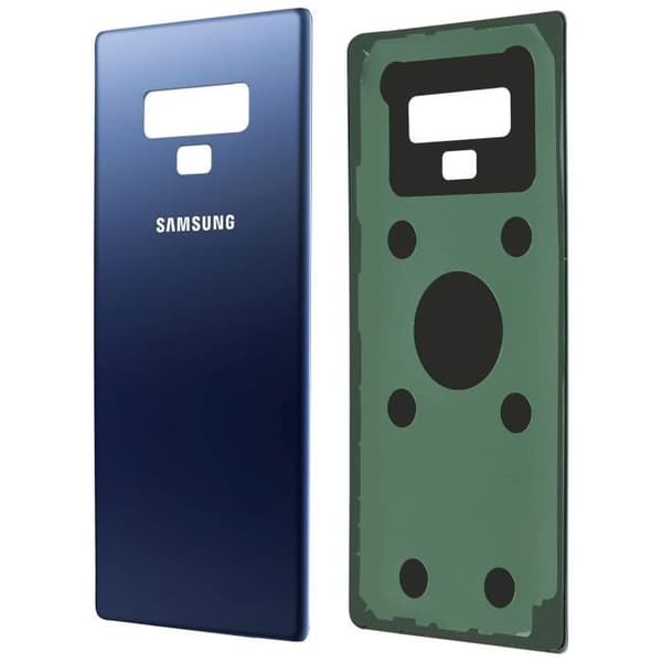 Batteriskal - Samsung - Galaxy Note 9 - Bakglas - Blå - 20 g