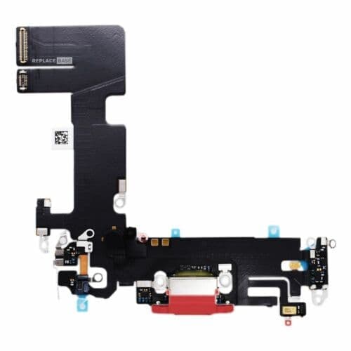Charging Port Flex Cable With Mix For Apple iPhone 13 Red Replacement Part