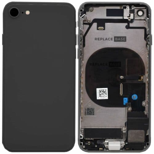Rear Housing For Apple iPhone 8 Back Assembly Shell Parts Components Black