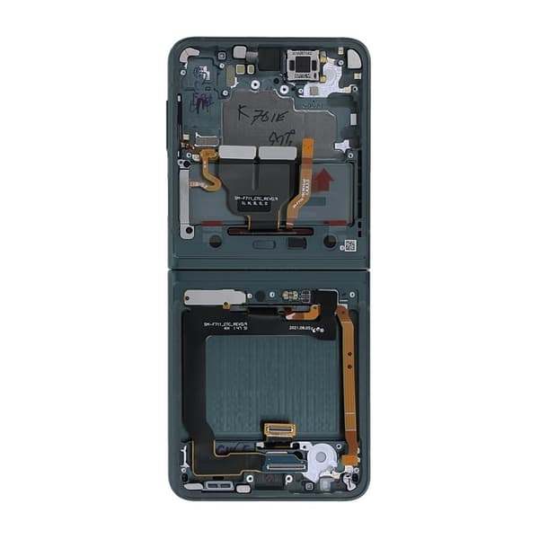 Samsung Galaxy Z Flip 3 5G 2021 (F711) Skärm med LCD Display Original - Svart