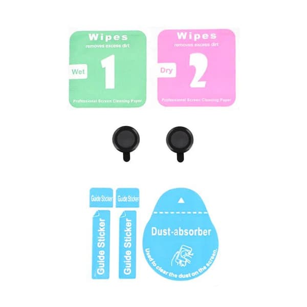 iPhone 15 /15 Plus Linsskydd för Kamera (2-pack)
