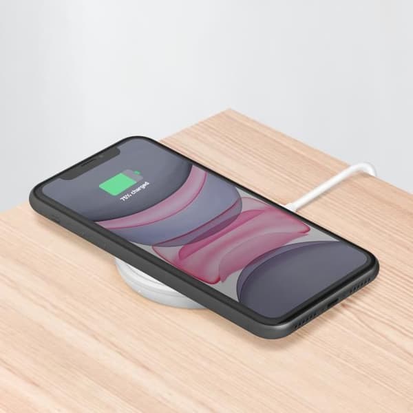 Nappe av laddning QI för Apple iPhone 11 - AVIZAR - NFC-sensor - Svart