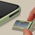 Miniatyrbild 3 av 4: SIM-kortsfack för Samsung Galaxy A34 5G - AVIZAR - Grön - Nano SIM + Micro-SD