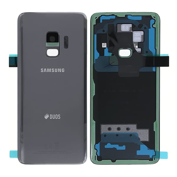 Samsung Galaxy S9 (SM-G960FD) Baksida Original - Titanium Grå