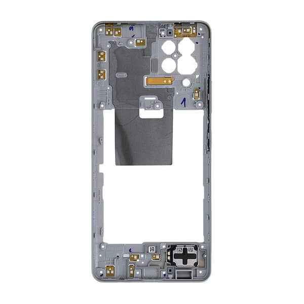 Samsung Galaxy A42 5G (SM-A426) Mitten Ram Original - Vit/Grå
