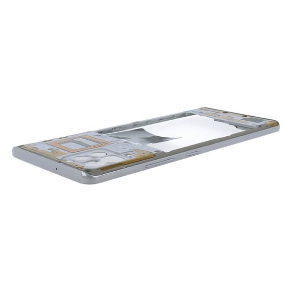 Samsung Galaxy A42 5G (SM-A426) Mitten Ram Original - Vit/Grå