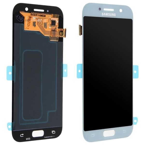 LCD-skärm - Samsung - Galaxy A5 2017 - Ljusblå - 5,2 tum - Förmonterad
