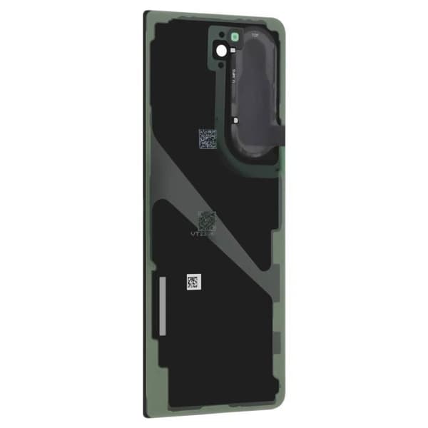 Bakglas till Galaxy Z Flip 5 med original Samsung kameralins svart