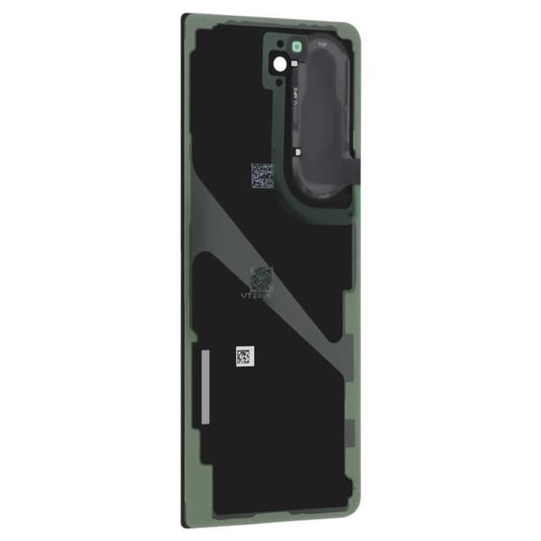 Bakglas till Galaxy Z Flip 5 med original Samsung kameralins svart
