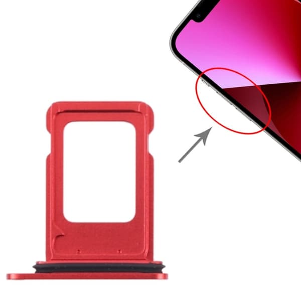 iPhone 8 Plus Simkortshållare - Röd