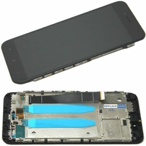 LCD Screen For Xiaomi Mi A1 Black Replacement Touch Digitizer Frame Assembly