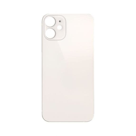 iPhone 12 Baksida Glas med Självhäftande tejp – Vit