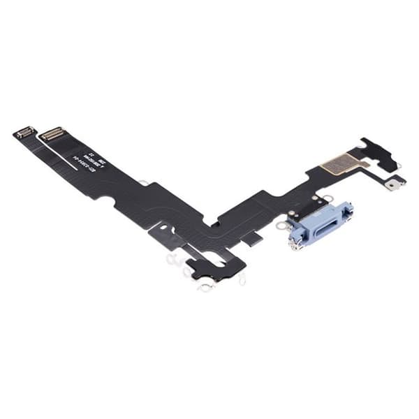 iPhone 14 Plus Laddkontakt med Flexkabel Original - Blå