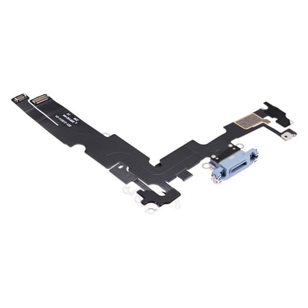 iPhone 14 Plus Laddkontakt med Flexkabel Original - Blå