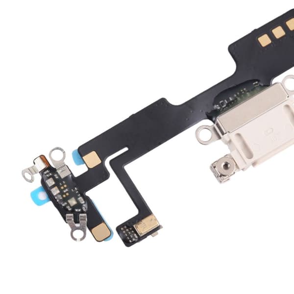 iPhone 14 Laddkontakt med Flexkabel Original - Vit