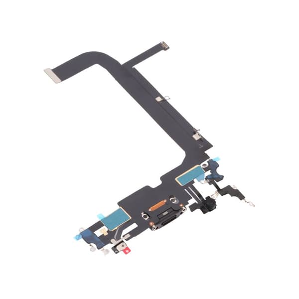 iPhone 13 Pro Max Laddkontakt med Flexkabel Original - Svart