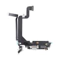 Miniatyrbillede 1 af 4: iPhone 14 Pro Laddkontakt med Flexkabel Original - Vit