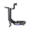 Miniatyrbillede 1 af 4: iPhone 14 Pro Laddkontakt med Flexkabel Original - Lila
