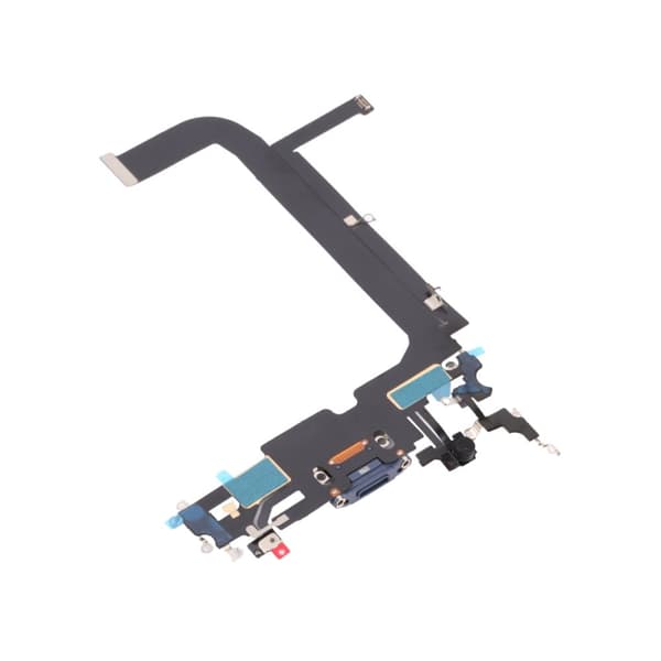 iPhone 13 Pro Max Laddkontakt med Flexkabel Original - Blå
