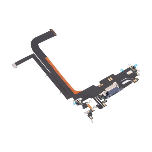 iPhone 13 Pro Max Laddkontakt med Flexkabel Original - Blå