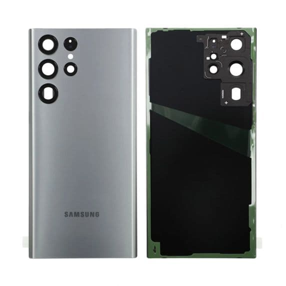 Samsung Galaxy S22 Ultra Baksida med tejp  - Grafit