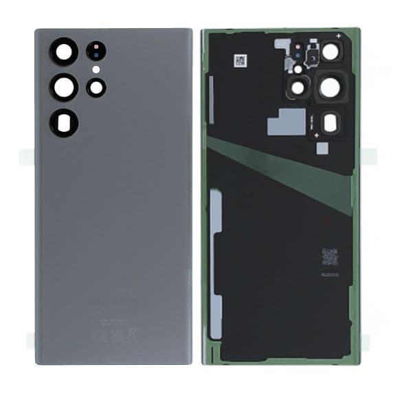 Samsung Galaxy S22 Ultra Baksida med tejp Original - Grafit