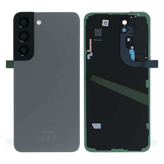 Original Samsung Galaxy S22 (SM-S901B) Baksida med tejp - Grafit