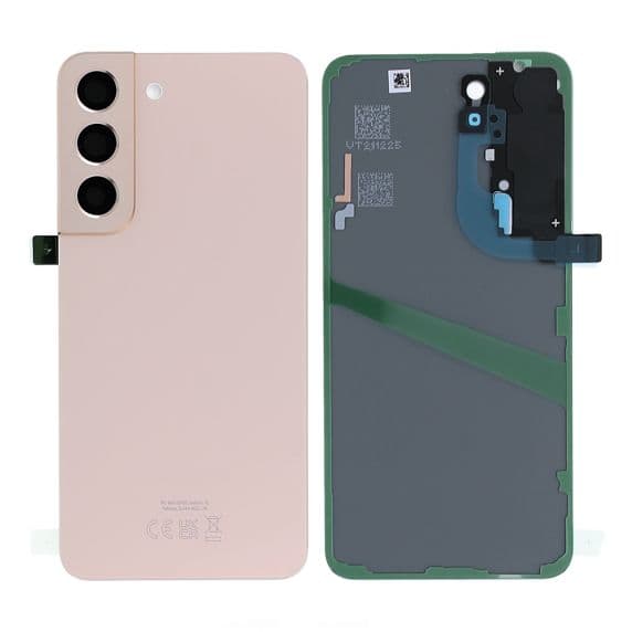 Original Samsung Galaxy S22 (SM-S901B) Baksida med tejp - Rosa