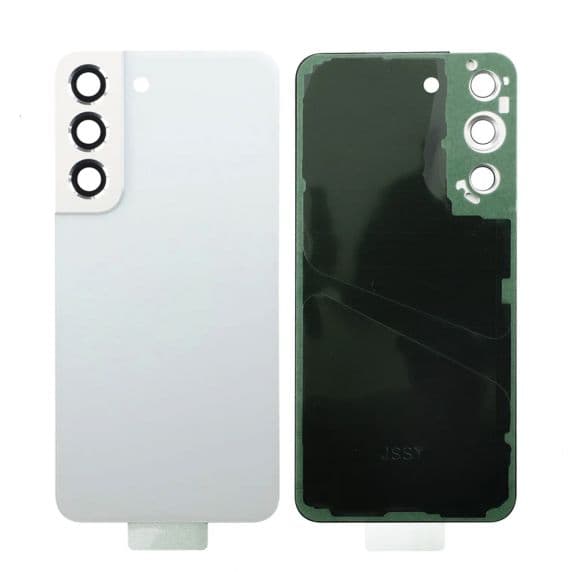 Samsung Galaxy S22 Baksida med tejp - Vit