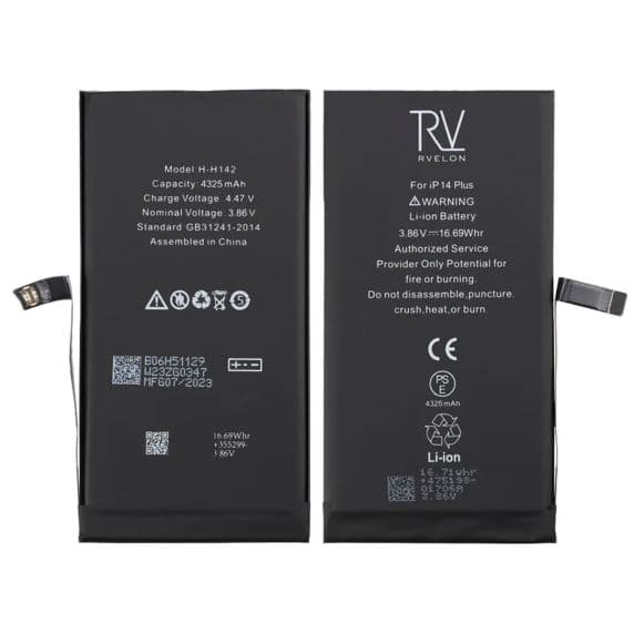 iPhone 14 Plus Batteri Med Tejp