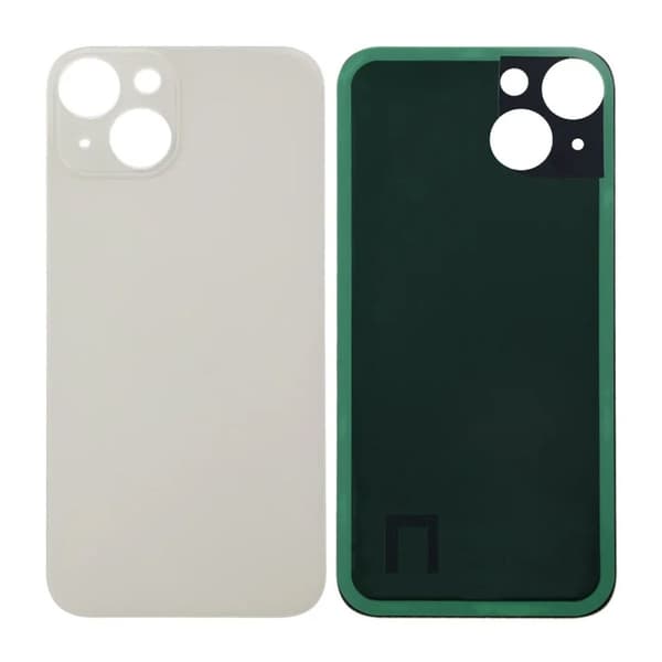 iPhone 14 Baksida Glas med tejp - Vit