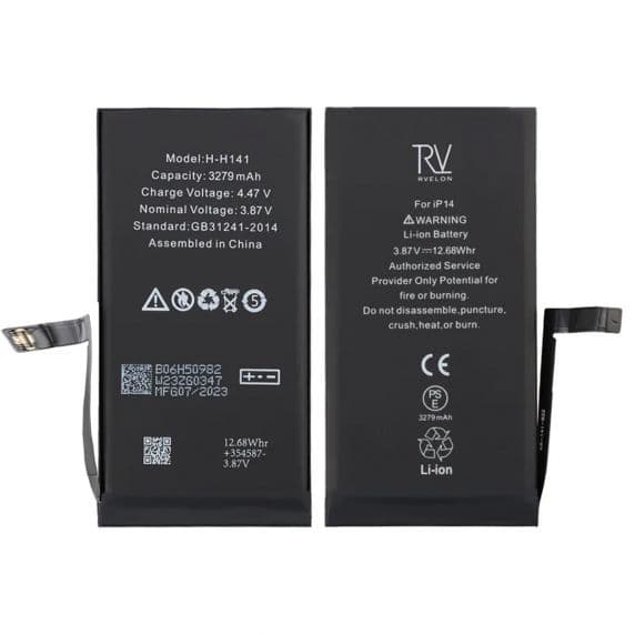 iPhone 14 Batteri Med Tejp