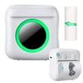 Miniatyrbild 1 av 4: SiGN Mini Skrivare Bluetooth 200 dpi Label Printer med en rulle - Vit