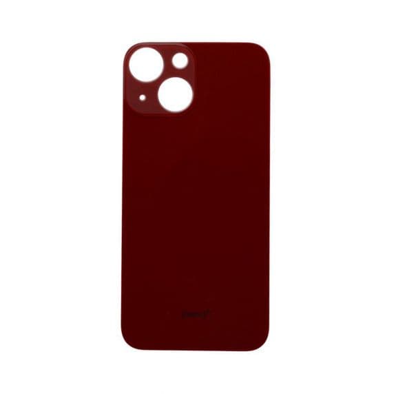 iPhone 13 Mini Baksida Glas med tejp - Röd