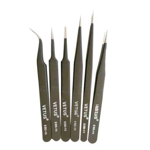 Vetus Tweezers Repair Kit 6 pcs