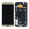 Miniatyrbild 1 av 3: Samsung Galaxy S6 Edge Skärm med LCD Display Original (SM-G925F) – Guld