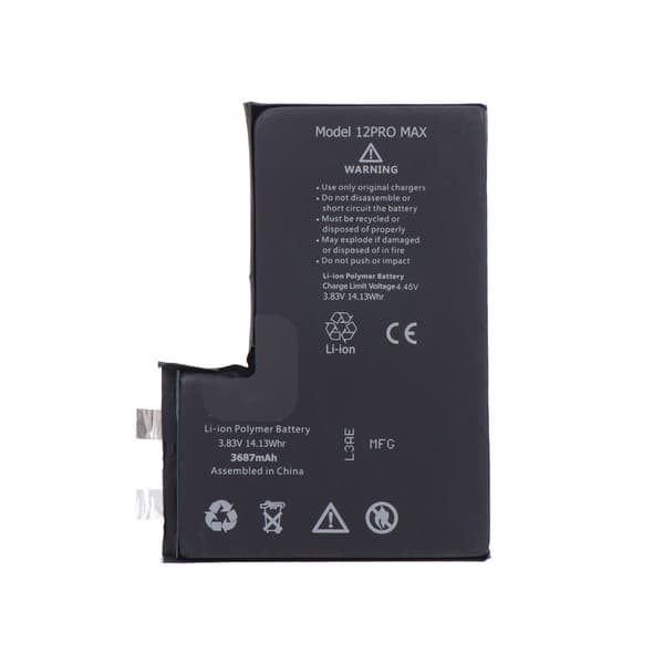 Batteri uten flexkabel til iPhone 12 Pro Max