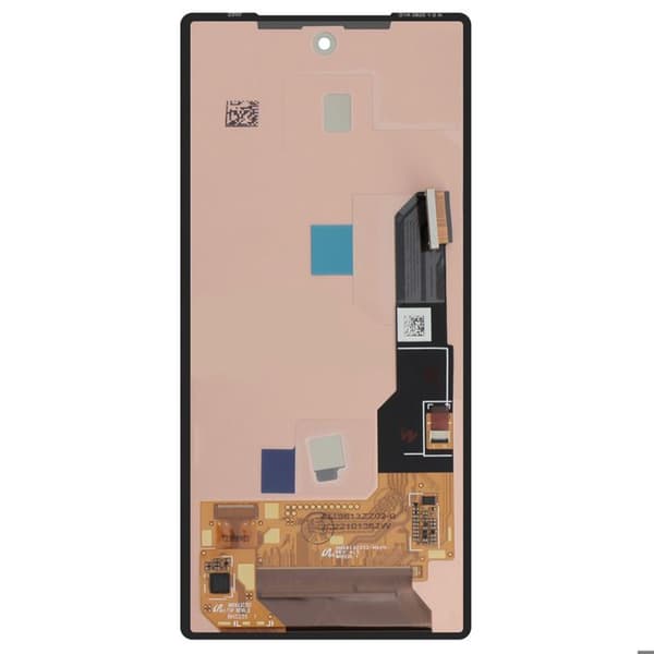 Komplett block för Google Pixel 7a, LCD-skärm och svart pekglas