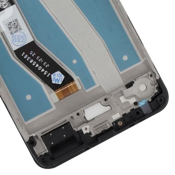 Komplett block för Motorola G14 LCD-skärm + pekglas och svart chassi