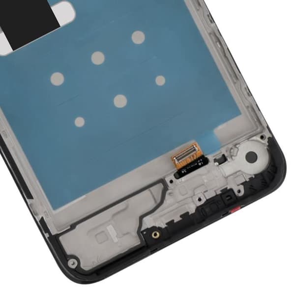 Original Motorola G13 LCD-skärm + pekglas (med ram) Motorola ljusgrå